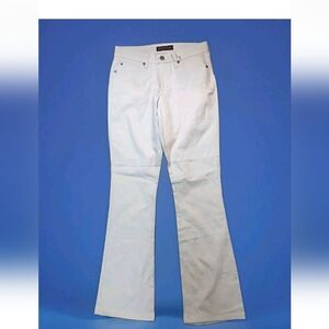 MISDEMEANOR Women's Size 5 Brown Beige Glitter Flare Hippie Boho Retro Fit Pants